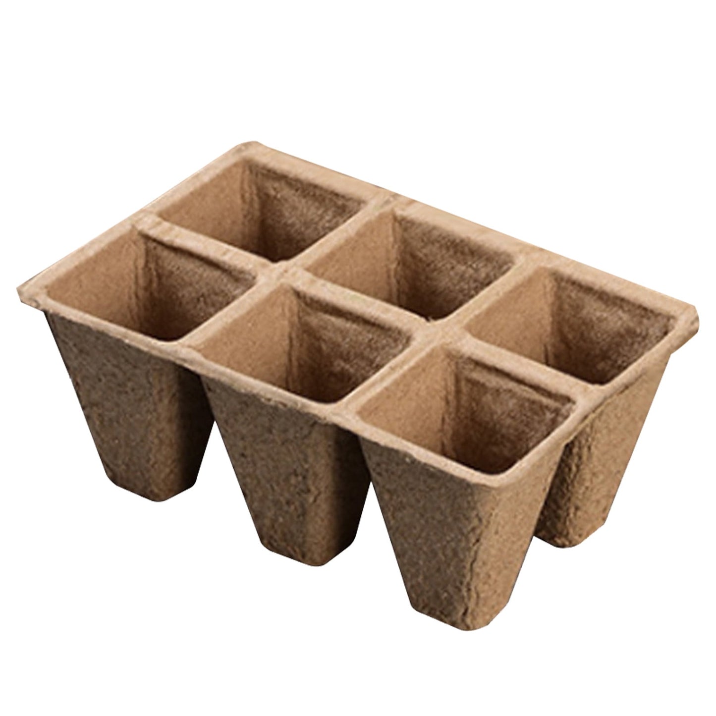 Biodegradable Peat Pot Seed Starter Trays 5 Pack