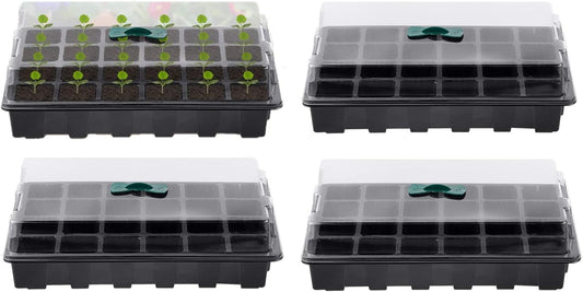 24-Cell Seed Starter Tray with Humidity Dome