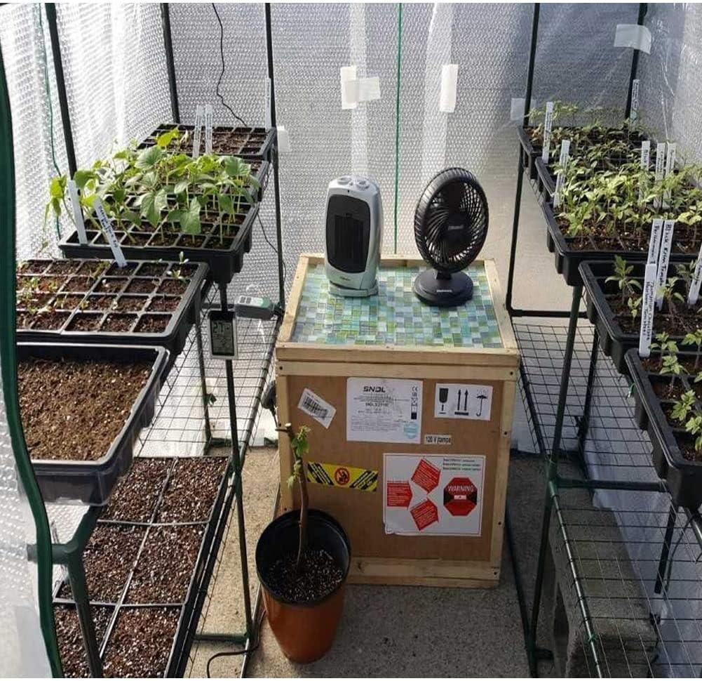 24-Cell Seed Starter Tray with Humidity Dome