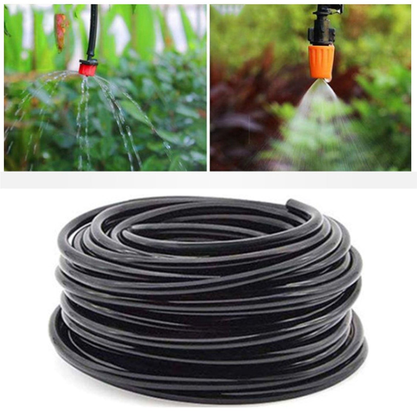 Garden Drip Irrigation System with Mist Spray