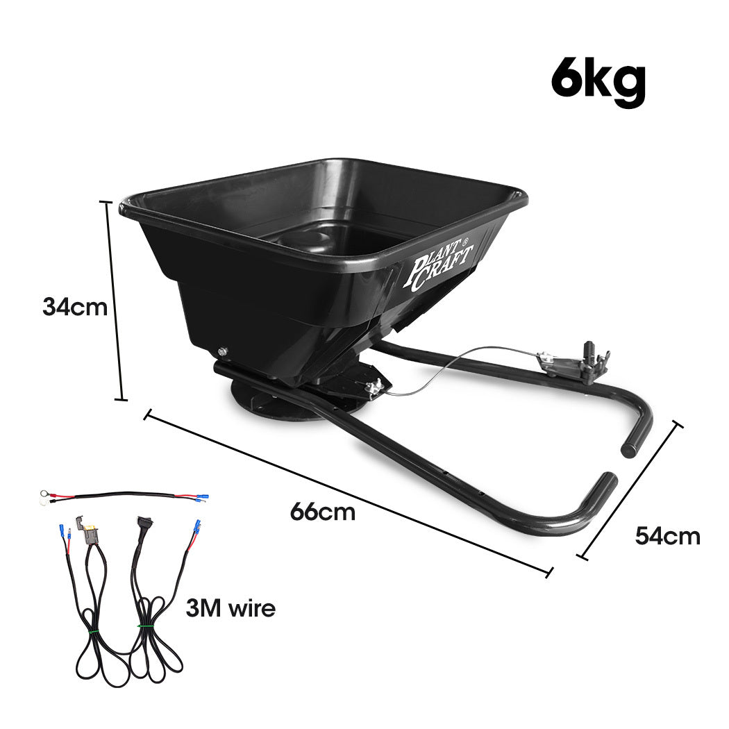 PlantCraft ES-30 ATV 30L Electric Broadcast Spreader