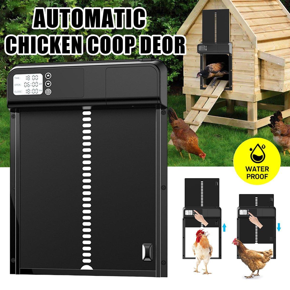 Automatic Stainless Steel Chicken Coop Door
