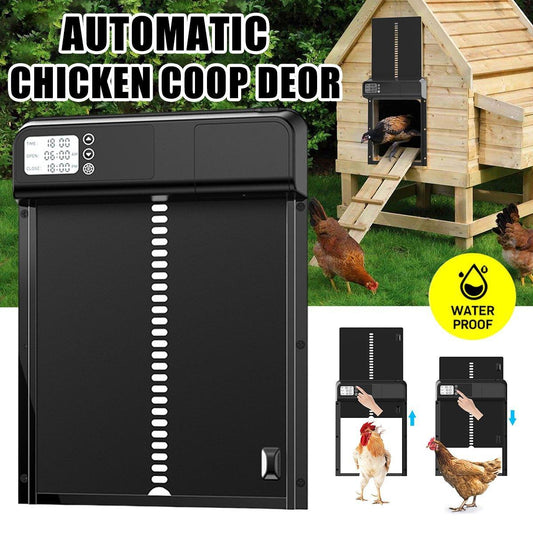 Automatic Stainless Steel Chicken Coop Door