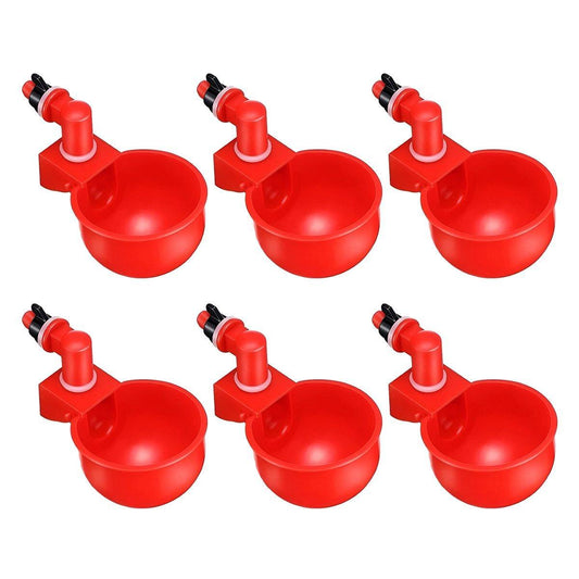 6-Pack Automatic Chicken Water Cups
