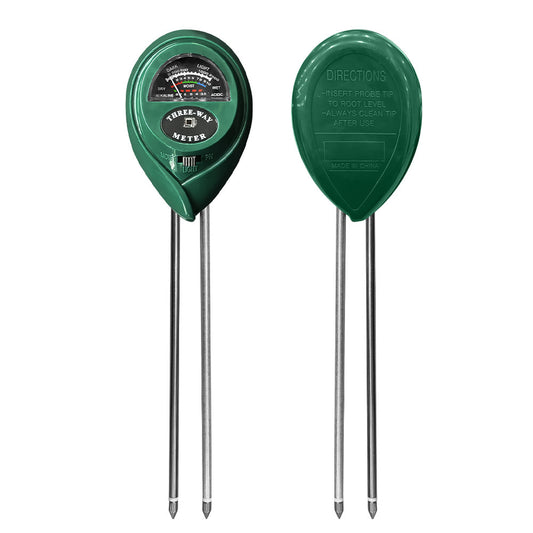 3-in-1 Analog Soil Tester for Plants & Gardens
